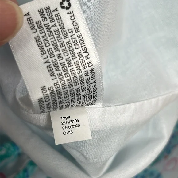 Lilly Pulitzer seashell print shift dress. Girls Size XL, 14-16.  Lined. - Picture 8 of 14